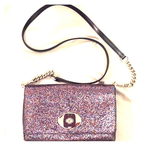 Coach glitter crossbody bag Clearance